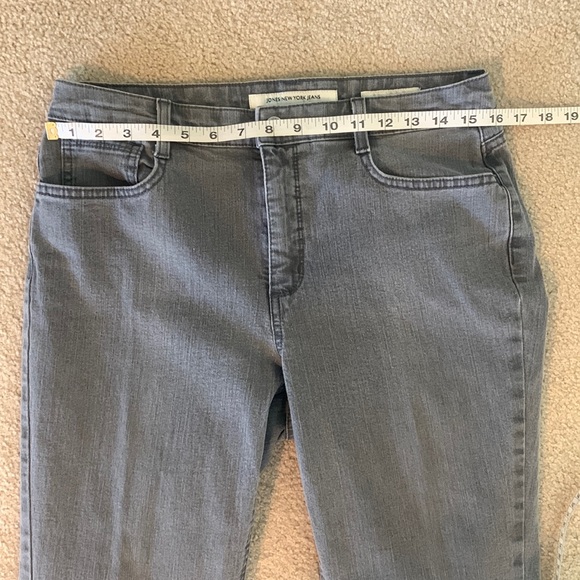 JNY  Light Gray Denim Sz 10 - Picture 3 of 10